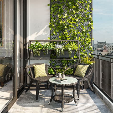 Create a Modern Balcony with Stylish Planters