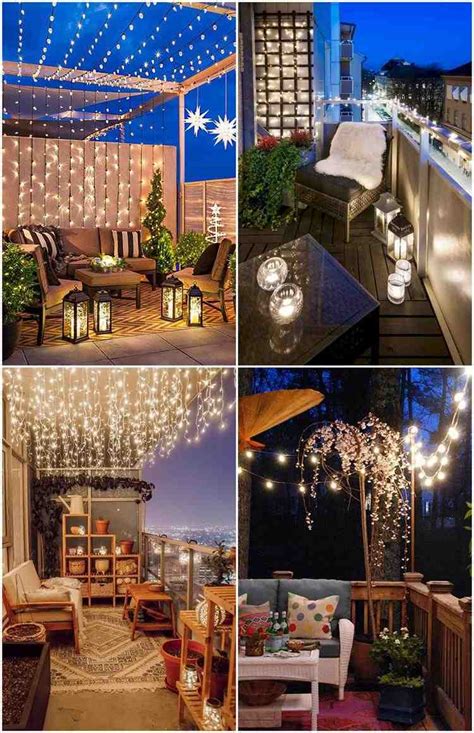 How to Create a Charming Balcony Garden with Fairy Lights