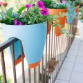 How To Use Colorful Planters To Brighten Your Balcony