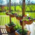 Using Colorful Planters To Brighten Your Balcony Garden